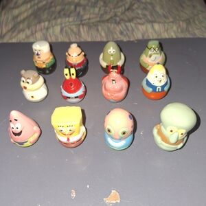 SpongeBob SquarePants Character Wobble Figurine Set